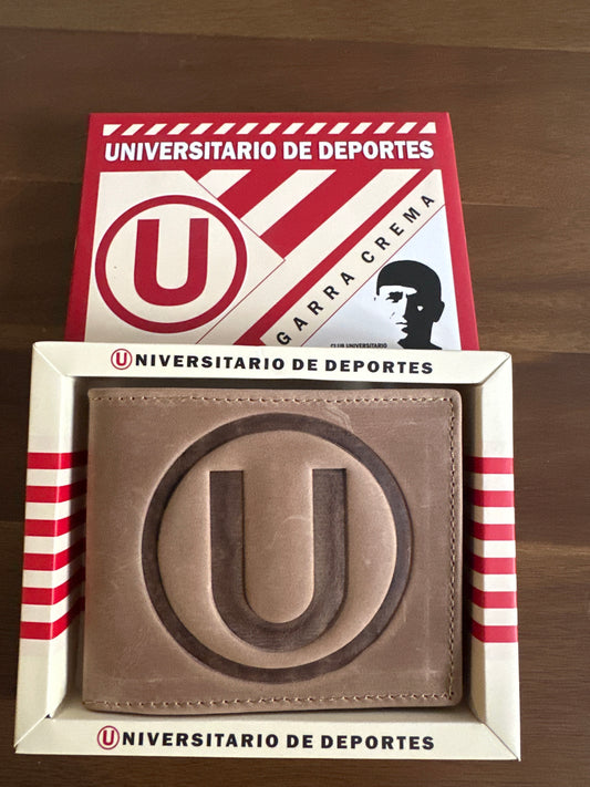 Universitario de Deportes Billetera (U)(94g)🤍🤎🤍