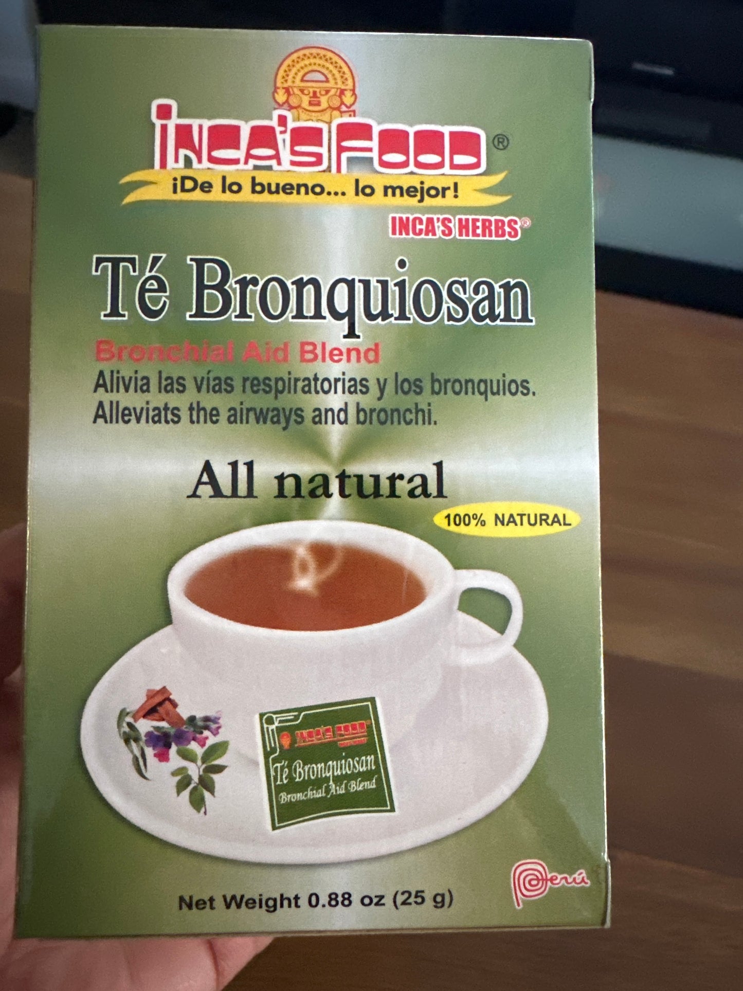 Te Bronquiosan Inca’s Food