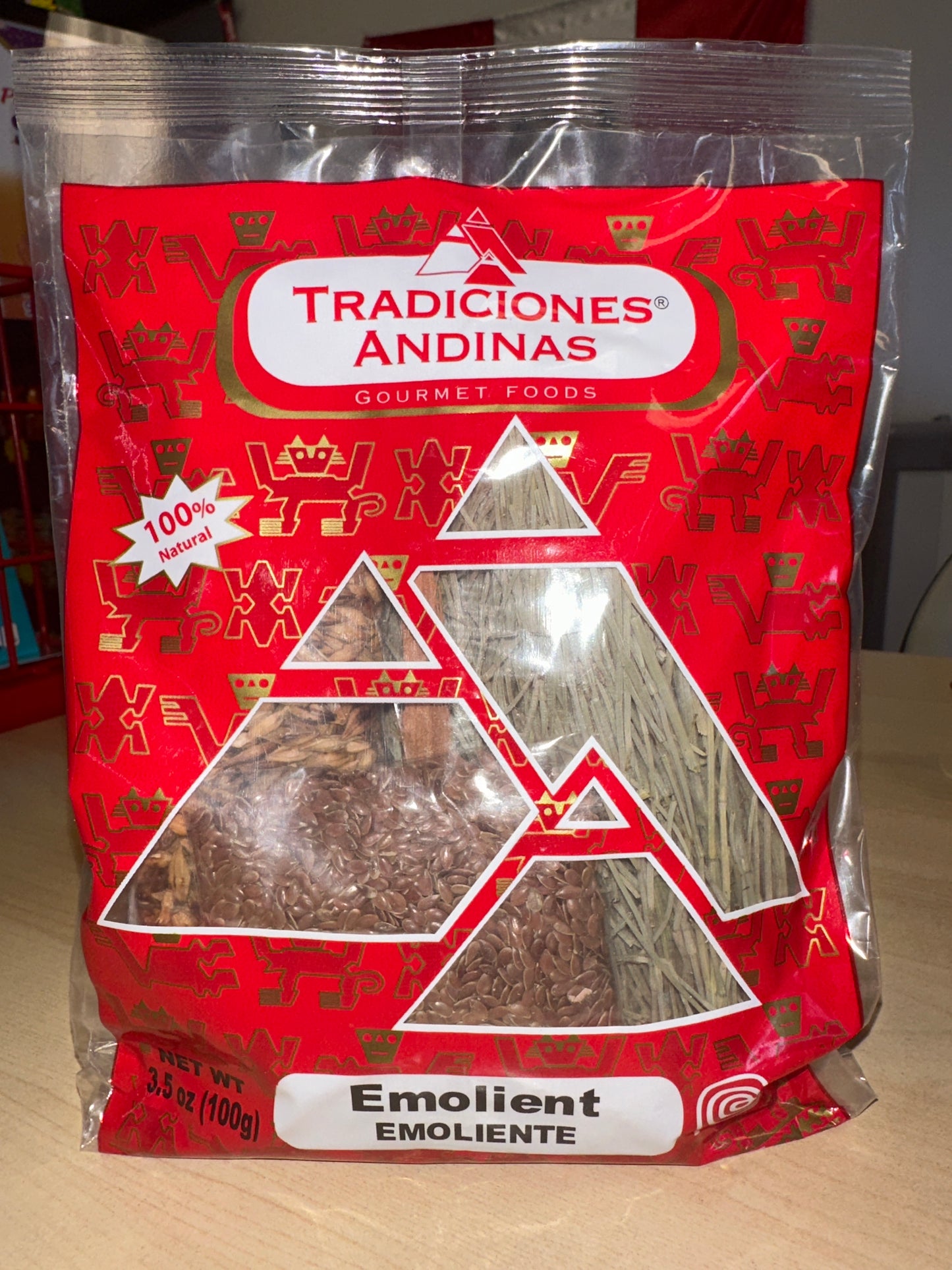 Tradiciones Andinas/ Emoliente 3.5g (100g) 100% Natural